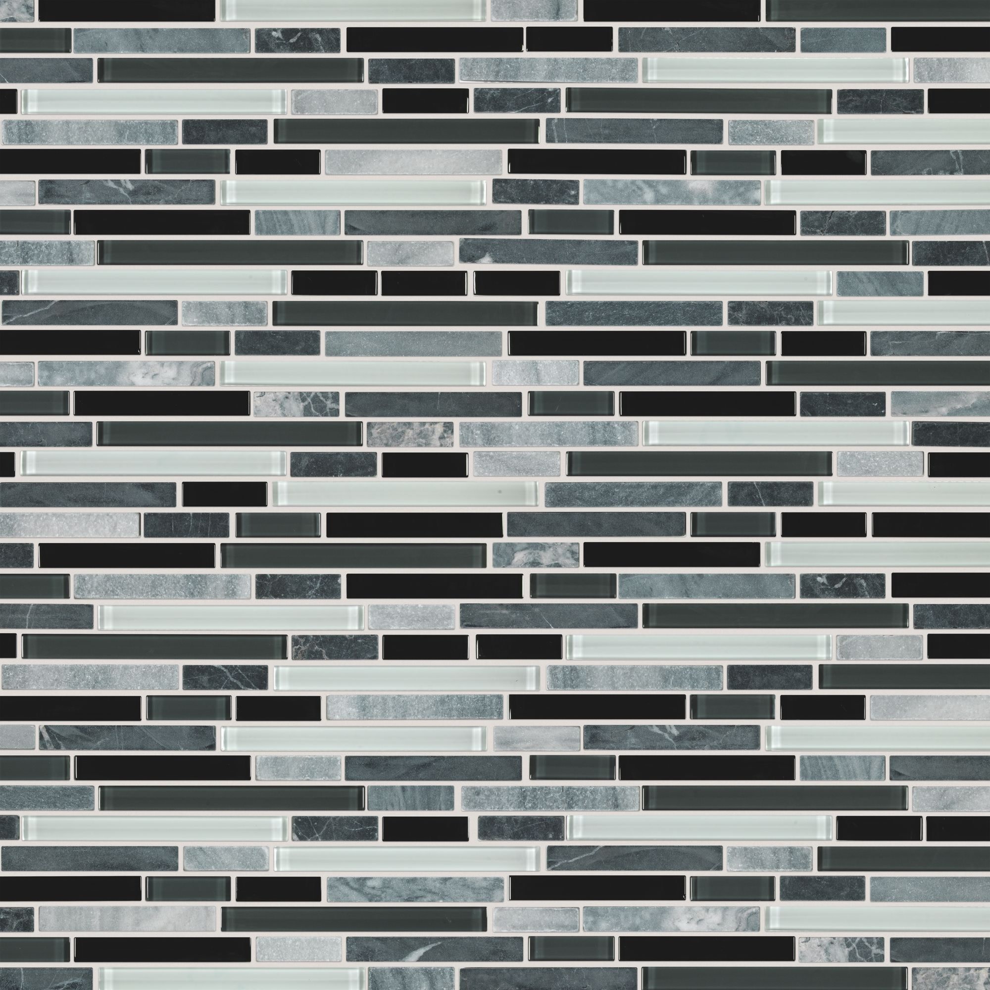 Shaw CS35X Awesome Mix Linear Mosaic - 11-15/16" x 11-15/16" - Picture 16 of 20