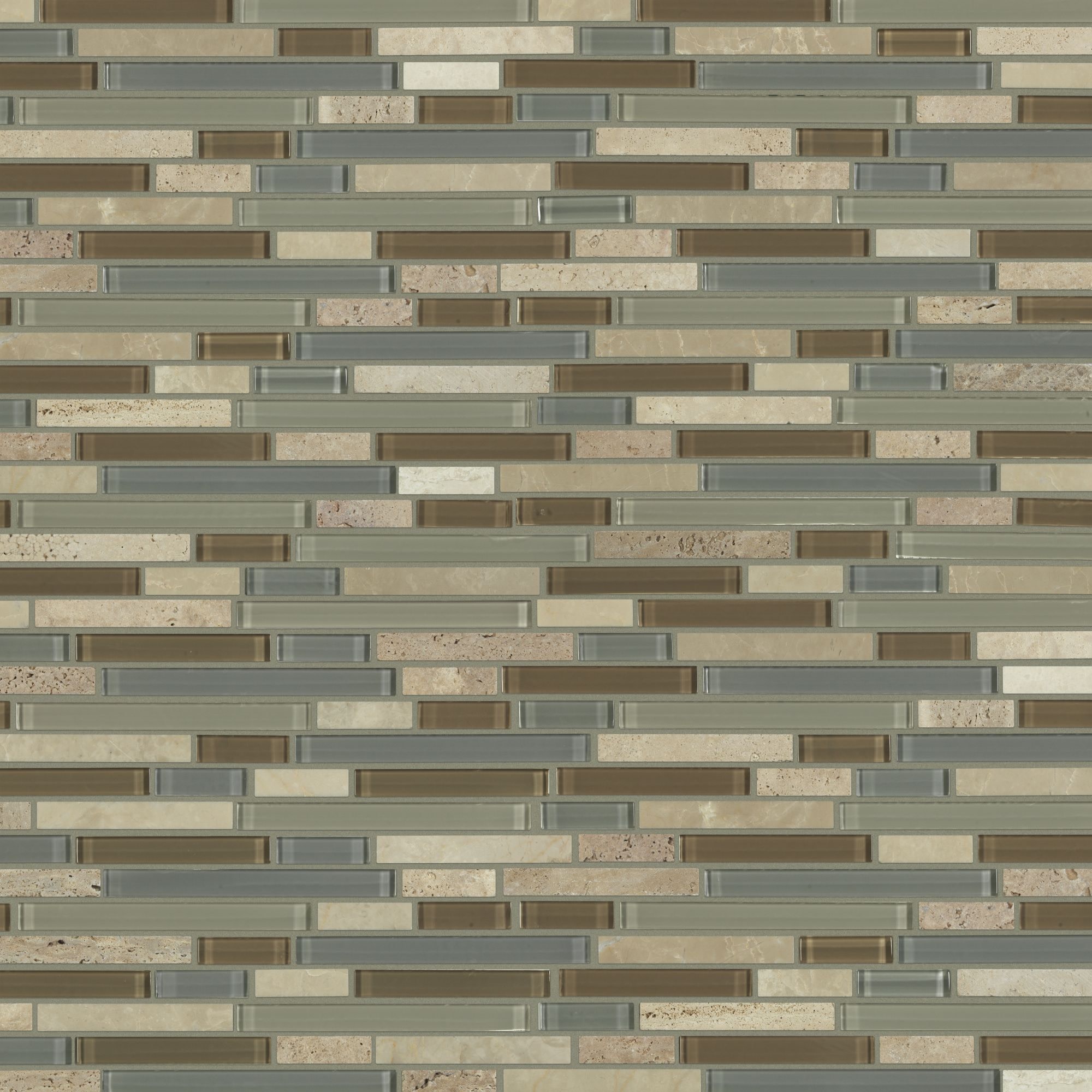 Shaw CS35X Awesome Mix Linear Mosaic - 11-15/16" x 11-15/16" - Picture 19 of 20