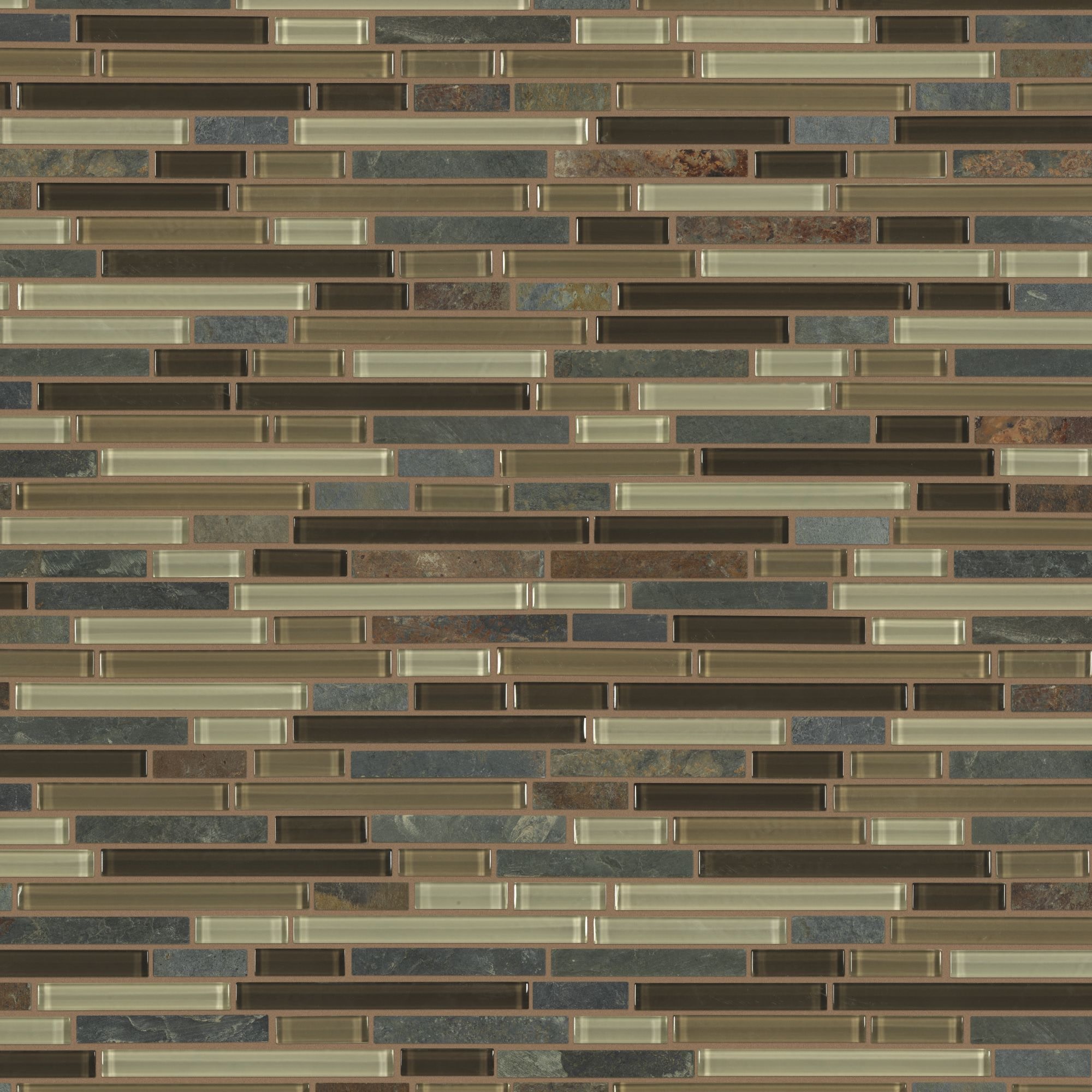 Shaw CS35X Awesome Mix Linear Mosaic - 11-15/16" x 11-15/16" - Picture 12 of 20