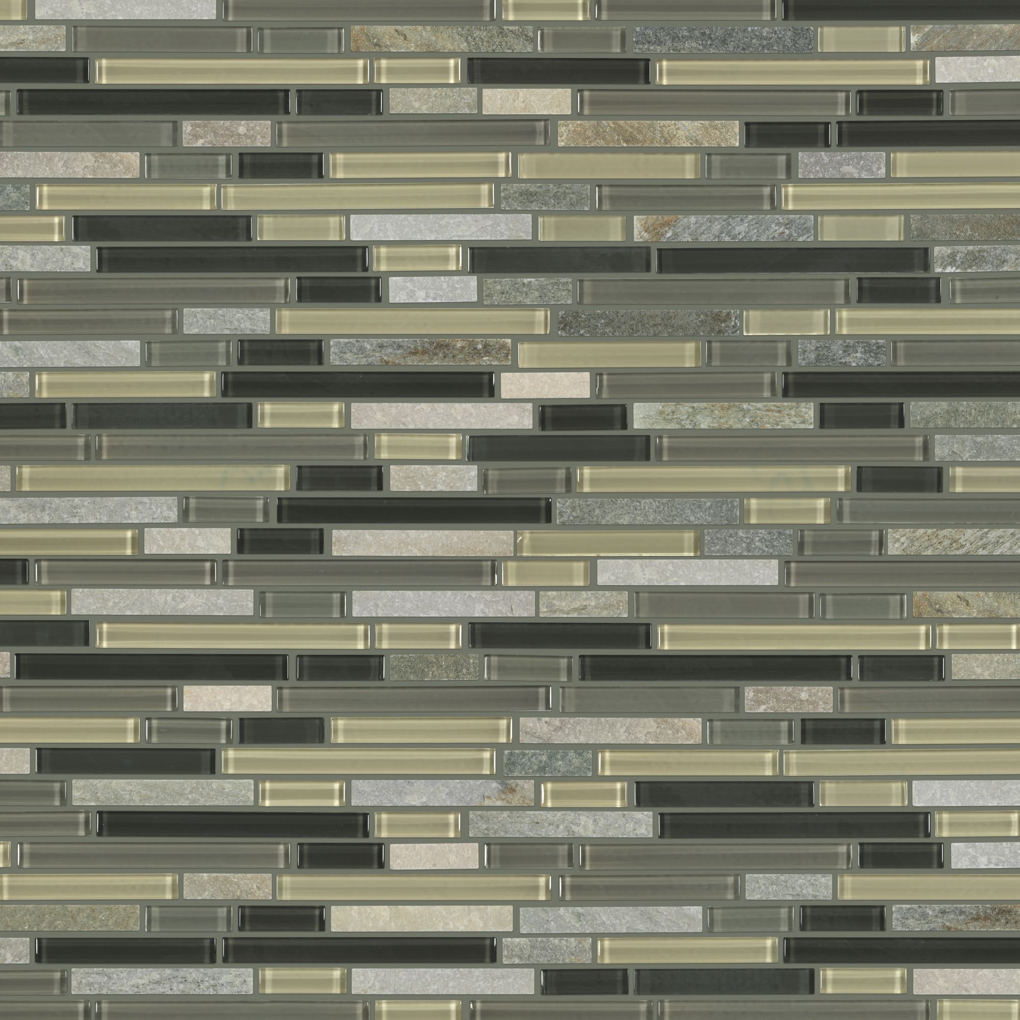 Shaw CS35X Awesome Mix Linear Mosaic - 11-15/16" x 11-15/16" - Picture 17 of 20