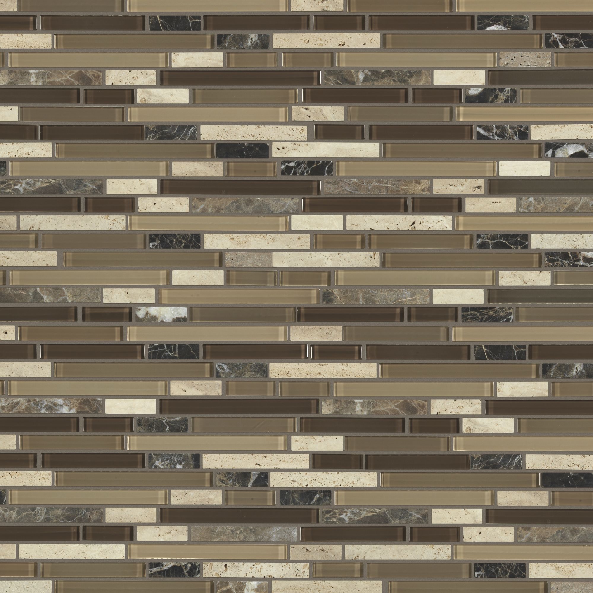 Shaw CS35X Awesome Mix Linear Mosaic - 11-15/16" x 11-15/16" - Picture 13 of 20
