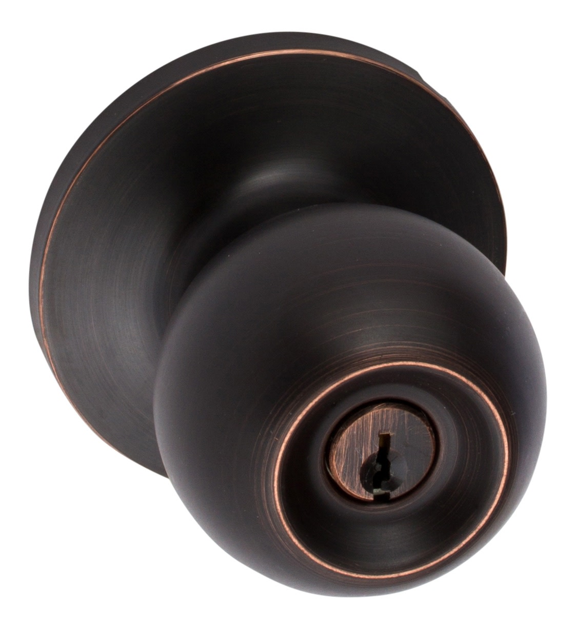 Sure-Loc TA107 Tahoe Single Cylinder Keyed Entry Door Knob Set - Foto 2 di 2