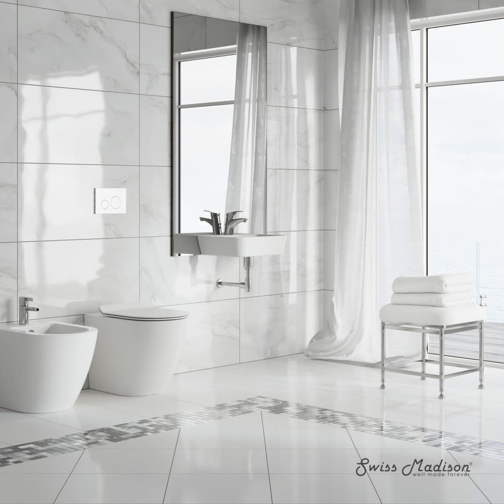 Swiss Madison SM-WT514 St. Tropez Elongated Toilet Bowl Only -