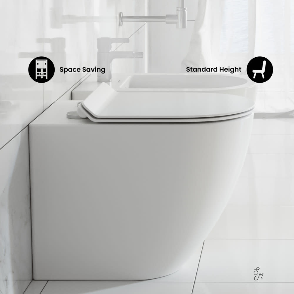 Swiss Madison SM-WT514 St. Tropez Elongated Toilet Bowl Only - - Picture 6 of 14