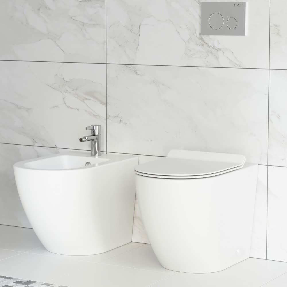 Swiss Madison SM-WT514 St. Tropez Elongated Toilet Bowl Only - - Picture 4 of 14