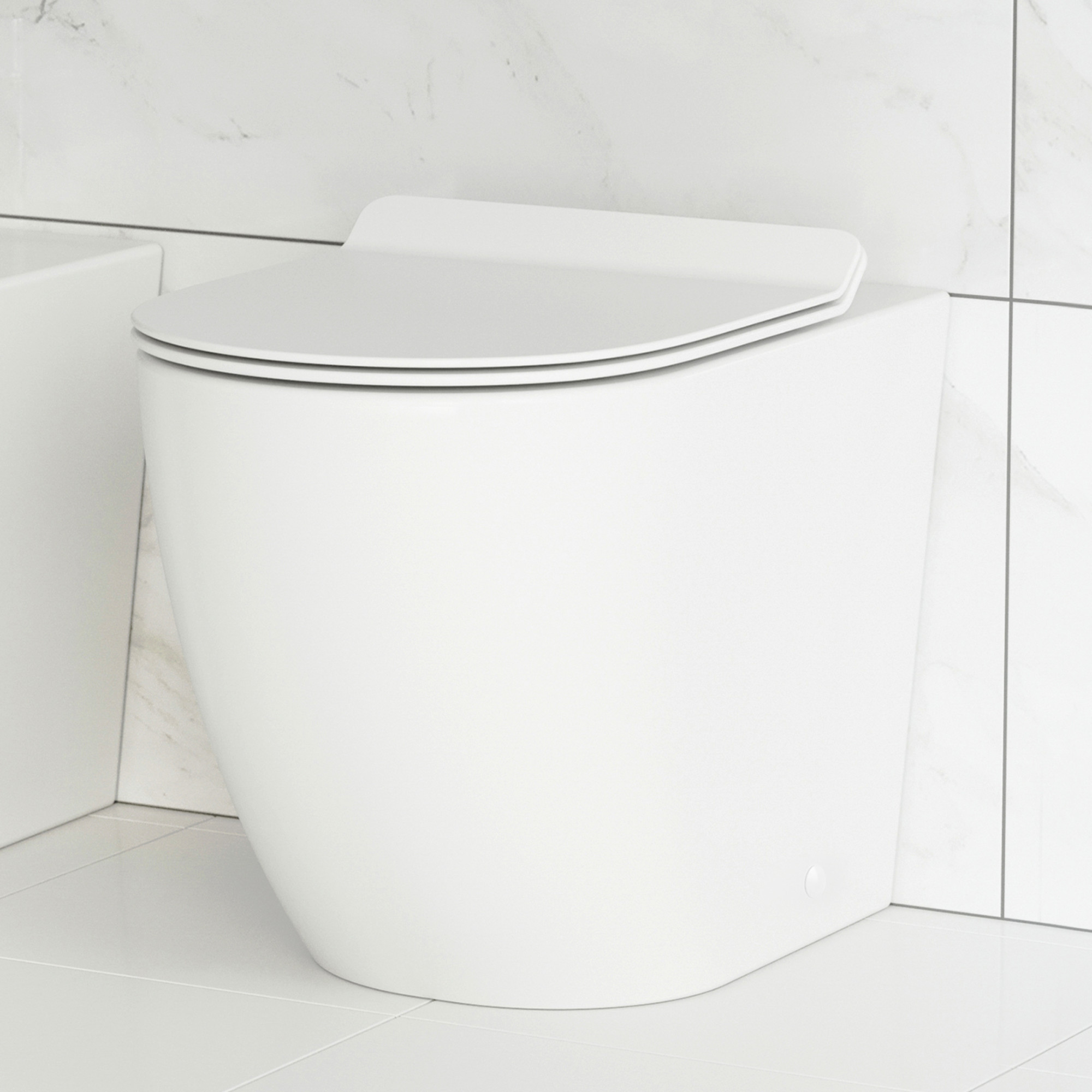 Swiss Madison SM-WT514 St. Tropez Elongated Toilet Bowl Only - - Picture 3 of 14