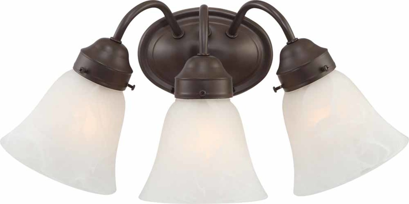 Volume Lighting V1573 3-Light 17"W Bathroom Vanity Light