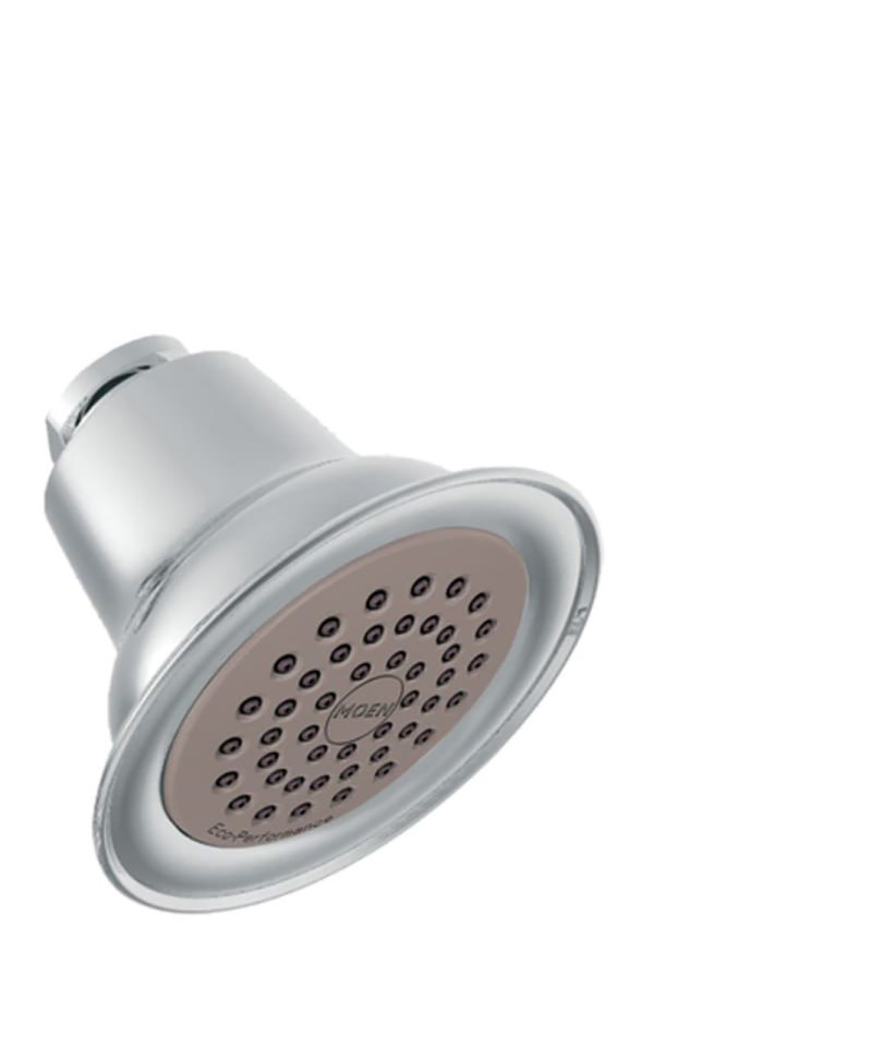 Moen 6313 1.5 GPM Single Function Shower Head from the Easy Clean XLT Collection Chrome Showers Shower Heads Single Function