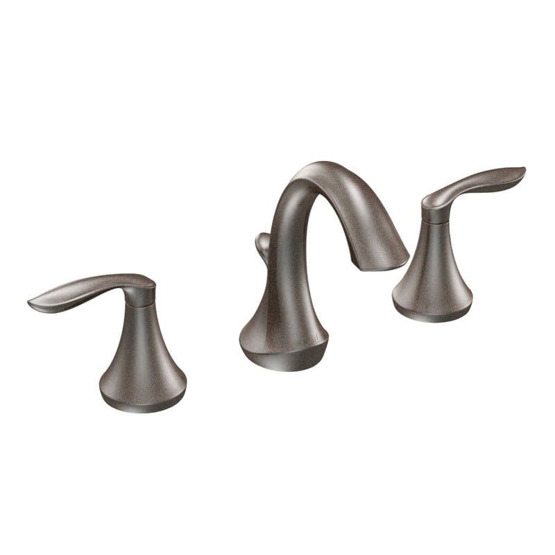 Photos - Tap Moen T6420 Eva 1.2 GPM Deck Mounted Bathroom Faucet with Pop-Up Plug- Less Drain Assembly Oil Rubbed Bronze Faucet Bathroom 