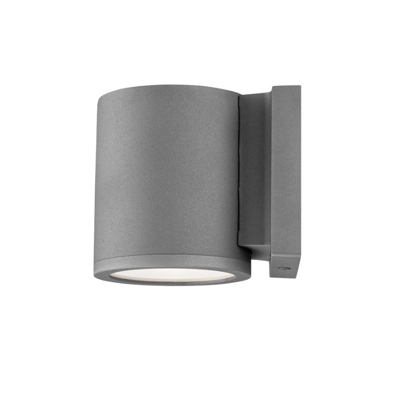 Photos - Floodlight / Street Light Lumens WAC Lighting WS-W2605 Tube 5" Tall Single Light LED Outdoor Wall Sconce - 3000K & 1901  Graphite Outdoor Lighting Wall 