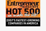 Entrepreneur Hot 500 - 2007's Fastest-Growing Companies In America