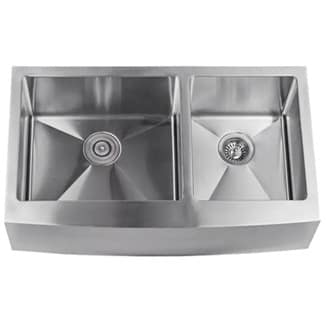 Double Basin Farmhouse Sink