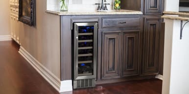 Edgestar 12 inch wine cooler store