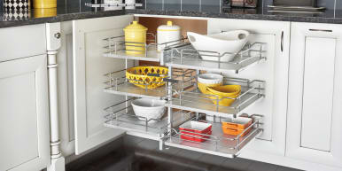 Corner Cabinet Ideas How To Maximize Kitchen Storage However, always remember to keep the kitchen clean and tidy. corner cabinet ideas how to maximize