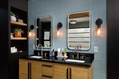 Bath store wall sconces