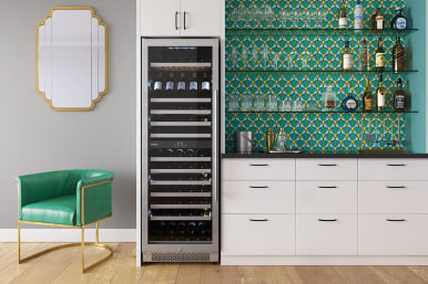 Built in hot sale wine refrigerator