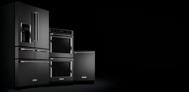 Black stainless steel Kitchen Appliance Packages at