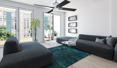 Best fan for top apartment without ac