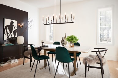 Kichler dining on sale room lights