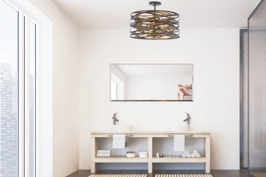 Bright bathroom ceiling new arrivals lights