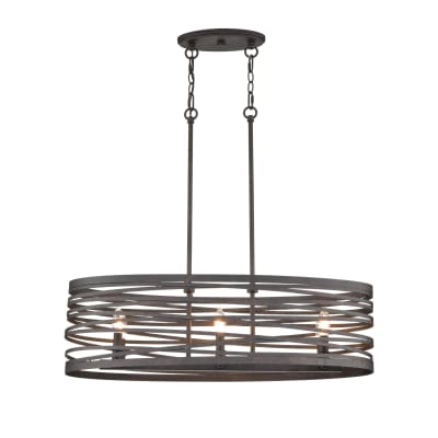 Miseno ML72609-AN Antique Nickel Annata 6 Light 36" Wide ...