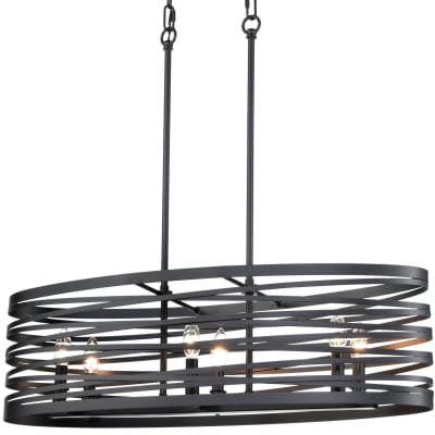Miseno ML72609-AN Antique Nickel Annata 6 Light 36" Wide ...