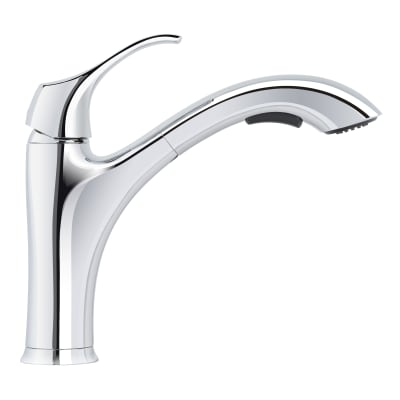 Miseno MNO703CP Polished Chrome Bella 1.75 GPM Pull-Out Kitchen Faucet