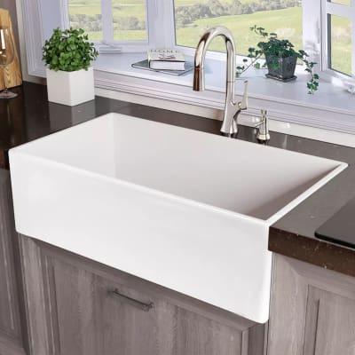 Miseno MNO33201BFC White Inferno 33" Single Basin ...