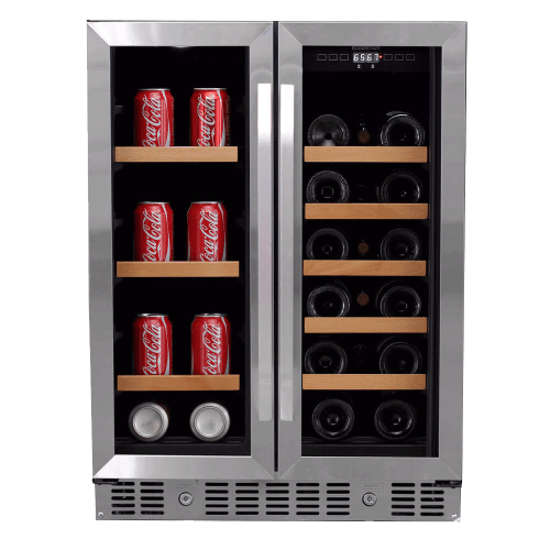 Edgestar 24 inch wine and deals beverage cooler