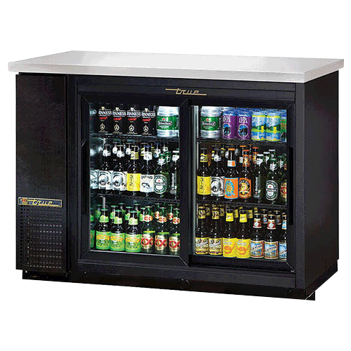 True Back Bar Coolers Compact Appliance