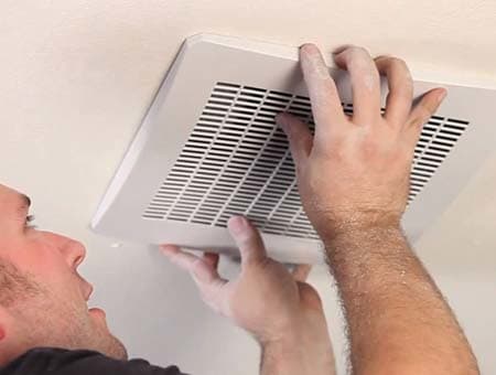 How to install a bathroom exhaust fan