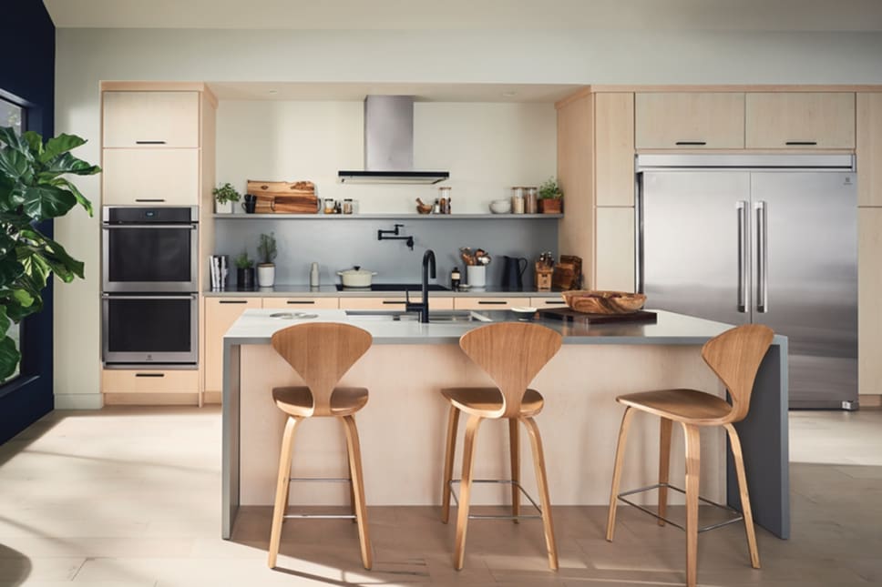 Electrolux kitchen with eco-friendly appliance suite