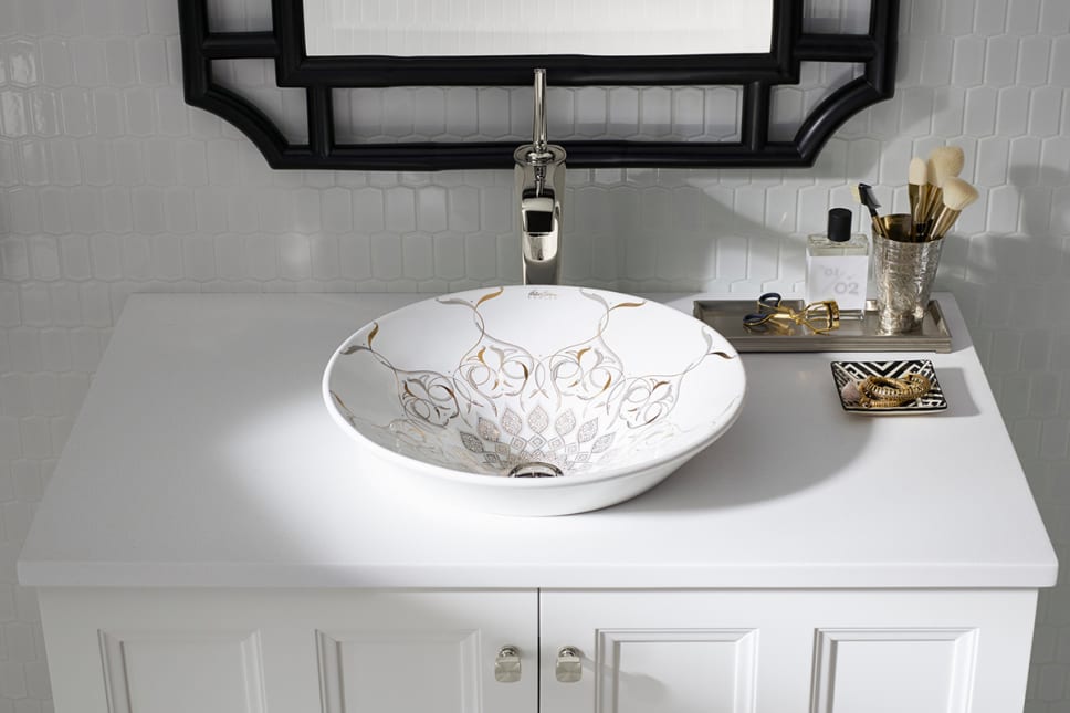 decorative vessel bathroom sinks
