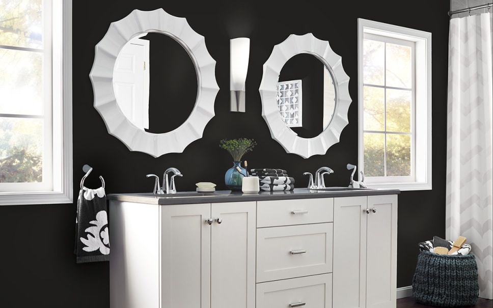 Black and White Decor Bathroom