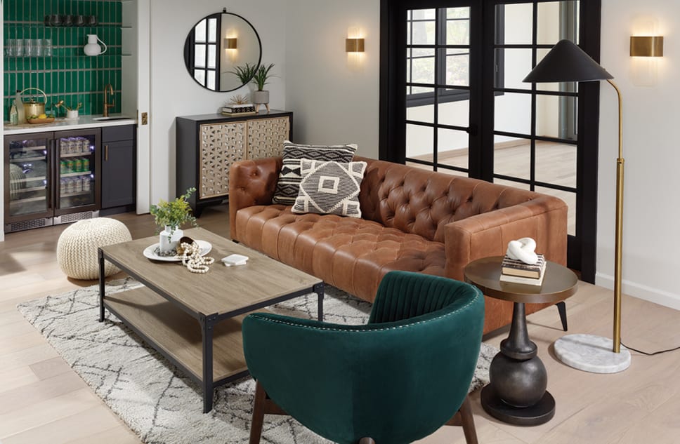Upscale Man Cave Design
