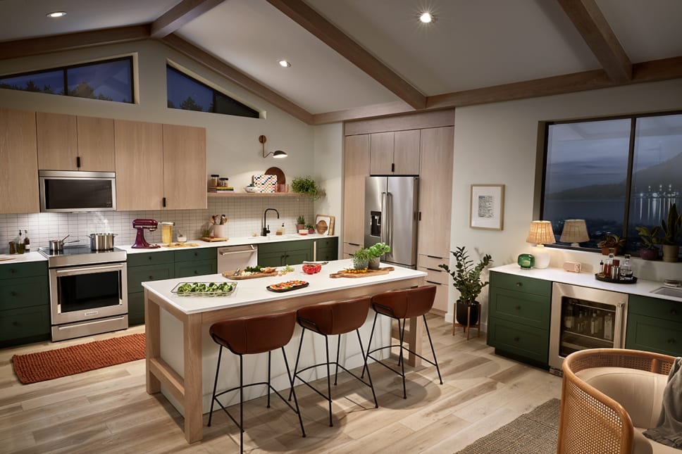 Kitchen featuring KitchenAid® Premium Appliance Suite