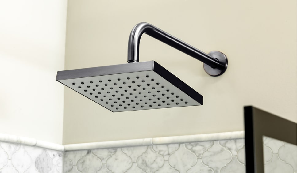 Miseno Square Showerhead in Oil Rubbed Bronze Finish