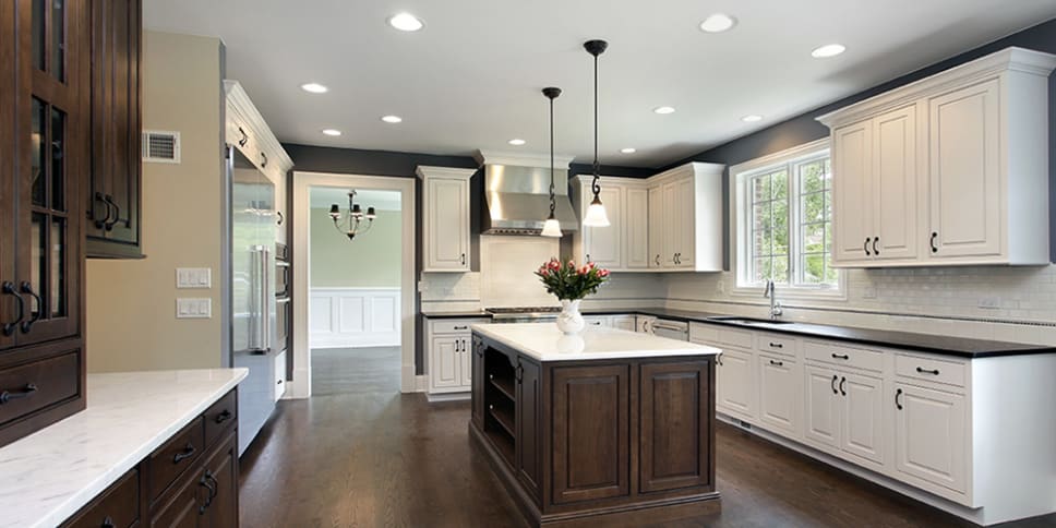 How To The Best Recessed Lighting, What Type Of Recessed Lighting Is Best For Kitchen Island Design