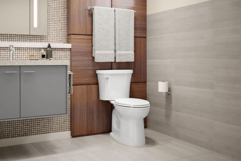 Kohler Kingston Comfort Height Complete Solution Two-Piece Elongated Toilet