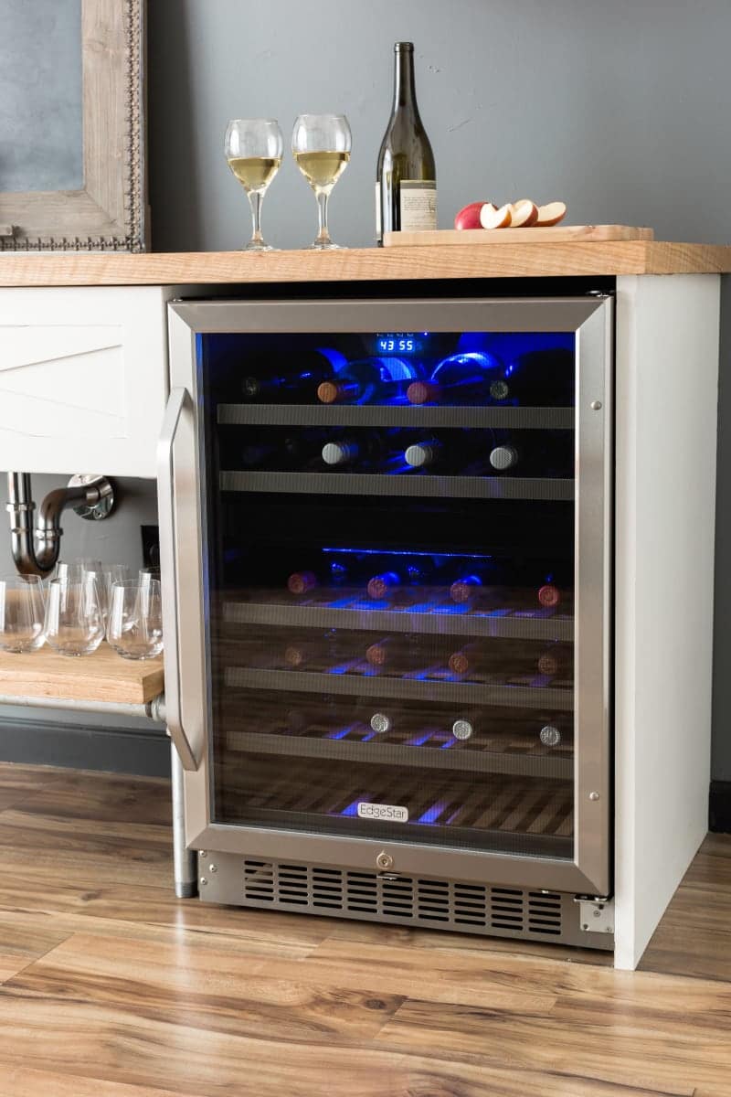 mini wine refrigerator